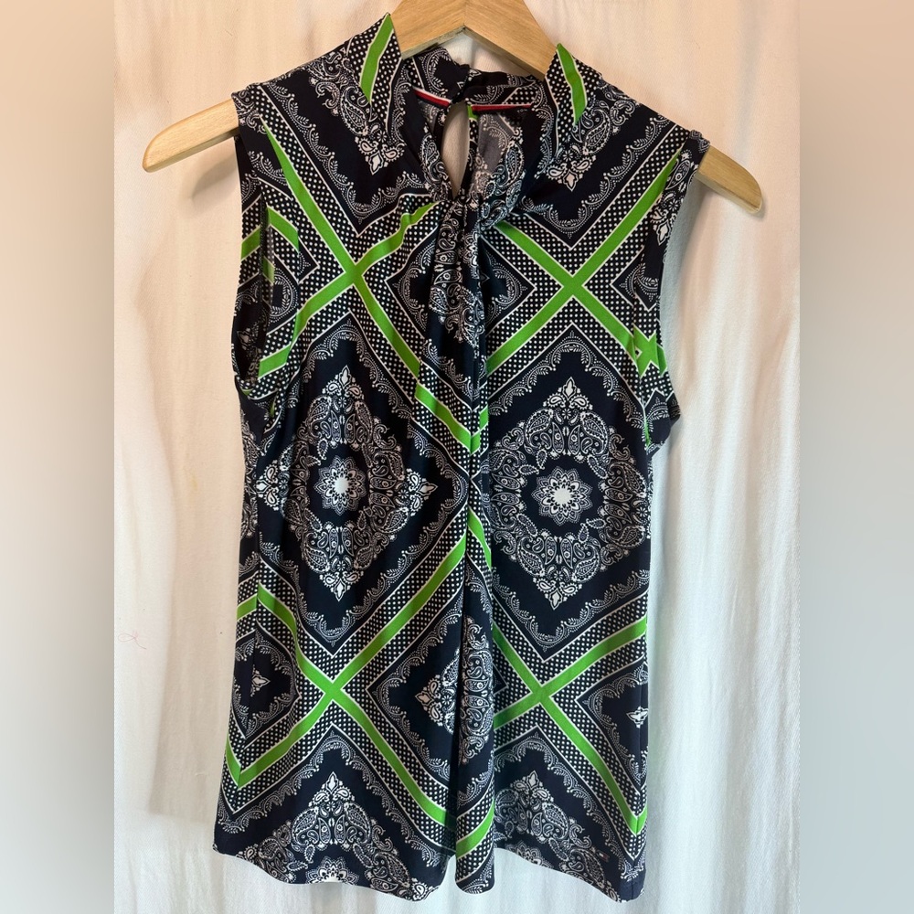 Tommy Hilfiger Geometric Tank Shell
